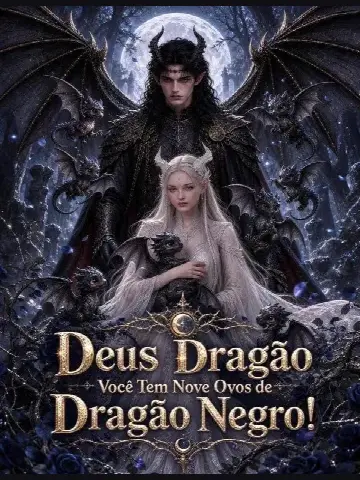 Capa de Deus Dragão Você Tem Nove Ovos de Dragão Negro