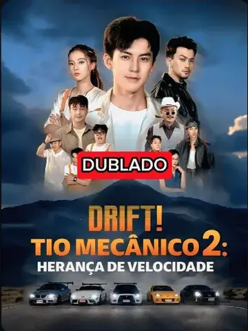 Capa de Drift! Tio Mecânico 2: Herança de Velocidade — Quando o Passado Acelera Mais Rápido que o Destino