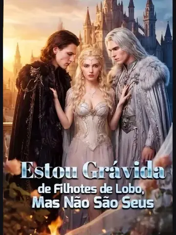 Capa de Estou Grávida de Filhotes de Lobo, mas Não São Seus