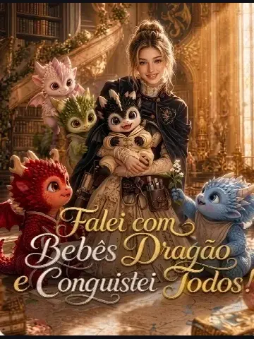 Capa de Falei com Bebês Dragão e Conquistei Todos!