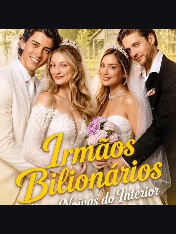Capa de Irmãos Bilionários e Suas Noivas do Interior