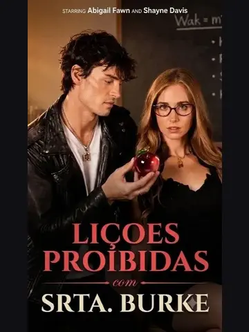 Capa de Lições Proibidas com a Sra. Burke / Forbidden Lessons With Ms. Burke / Legenda Exclusiva Dizis