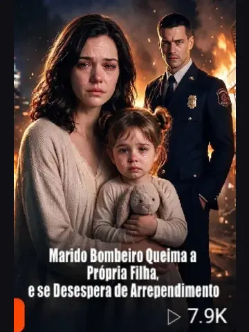Capa de Marido Bombeiro Queima a Própria Filha, e Se Desespera de Arrependimento