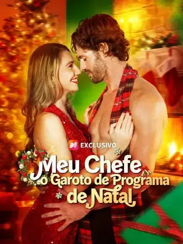 Capa de Meu Chefe o Garoto de Programa de Natal