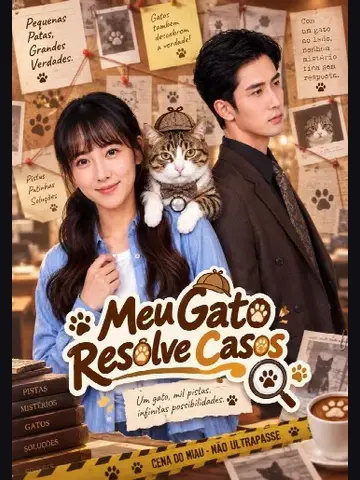 Capa de Meu Gato Resolve Casos