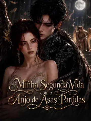 Capa de Minha Segunda Vida com o Anjo de Asas Partidas