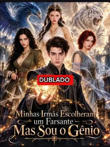 Capa de Minhas Irmãs Escolheram um Farsante, mas Sou o Gênio
