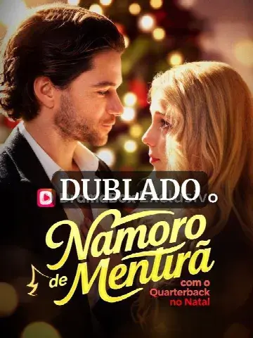 Capa de Namoro de Mentira com o Quarteback no Natal