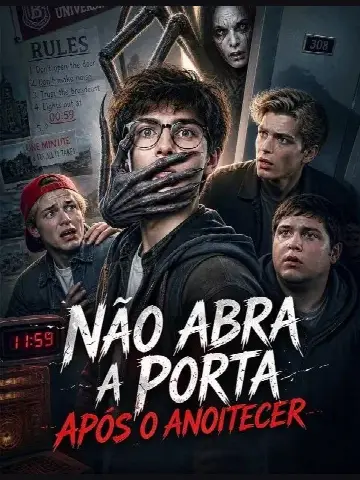 Capa de Não Abra a Porta Após o Anoitecer