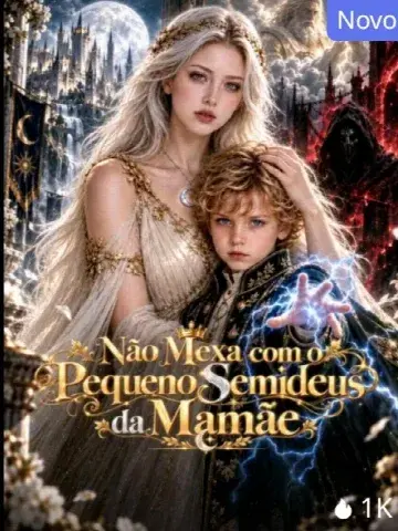 Capa de Não Mexa com o Pequeno Semideus da Mamãe