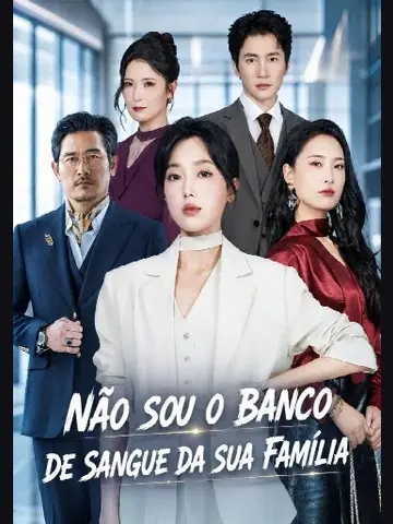 Capa de Não Sou o Banco de Sangue da Sua Família