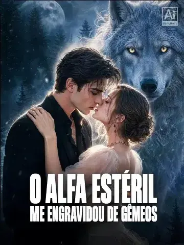 Capa de O Alfa Estéril Me Engravidou de Gêmeos