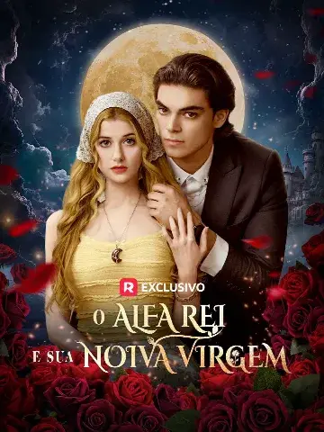 Capa de O Alfa Rei e Sua Noiva Virgem