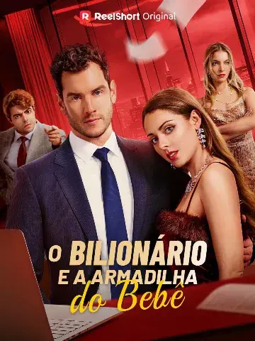 Capa de O Bilionário e a Armadilha do Bebê