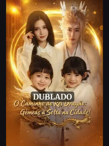 Capa de O Caminho do Rei Dragão: Gêmeas a Solta na Cidade!