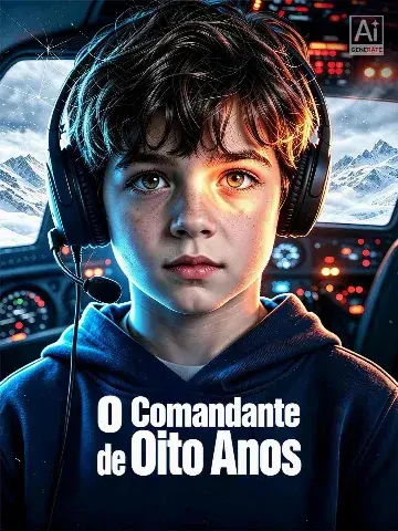 Capa de O Comandante de Oito Anos