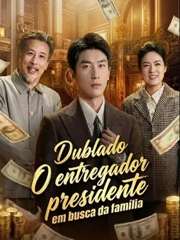Capa de O Entregador Presidente em Busca da Família