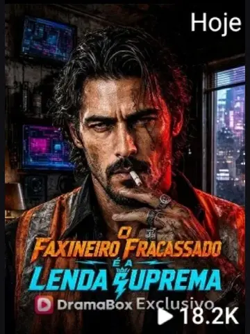 Capa de O Faxineiro Fracassado É a Lenda Suprema