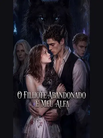 Capa de O Filhote Abandonado É Meu Alfa