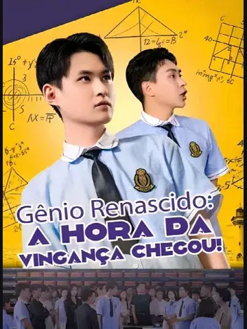 Capa de O Gênio Renascido:A Hora da Vingança Chegou
