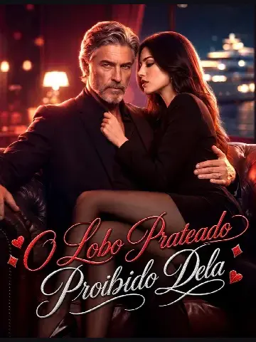 Capa de O Lobo Prateado Proibido / Dela