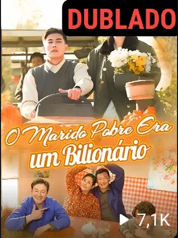 Capa de O Marido Pobre Era um Bilionário