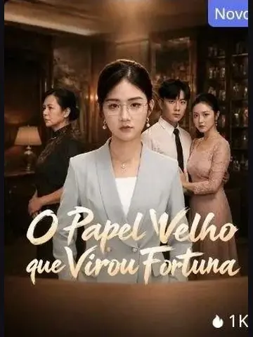 Capa de O Papel Velho que Virou Fortuna