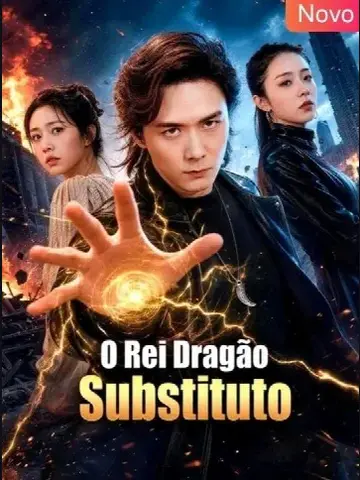 Capa de O Rei Dragão Substituto