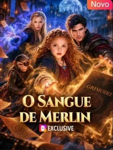 Capa de O Sangue de Merlin