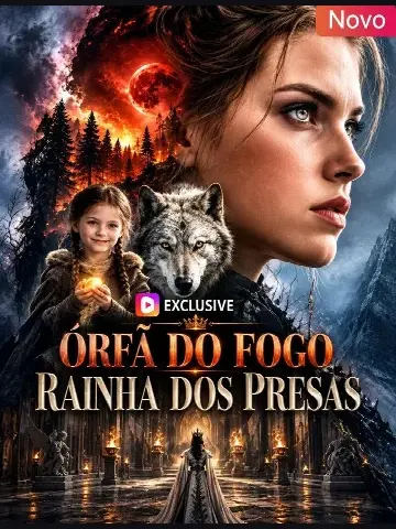 Capa de Órfã do Fogo Rainha dos Presas