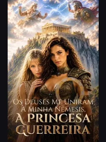 Capa de Os Deuses Me Uniram à Minha Nêmesis, a Princesa Guerreira