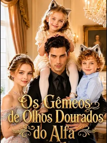 Capa de Os Gêmeos de Olhos Dourados do Alfa