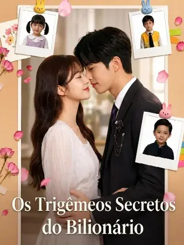 Capa de Os Trigêmeos Secretos do Bilionário
