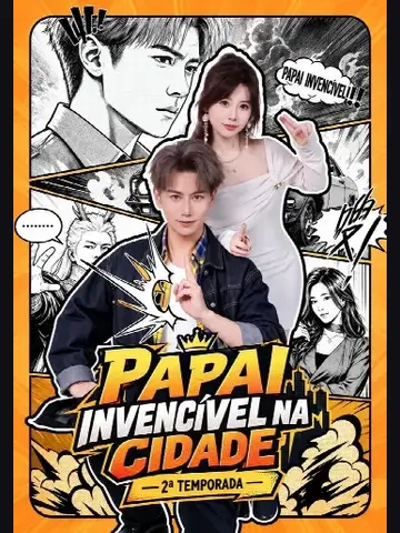 Capa de Papai Invencível na Cidade