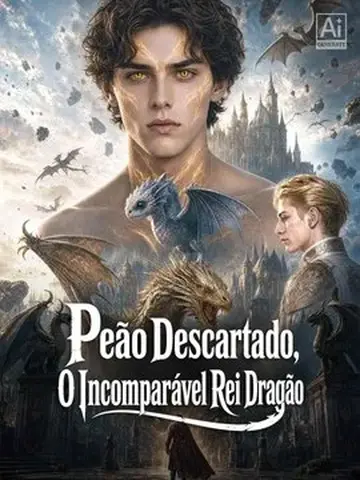 Capa de Peão Descartado, o Incomparável Rei Dragão