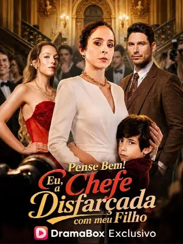 Capa de Pense Bem! Eu, a Chefe Disfarçada com Meu Filho