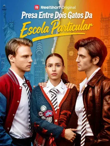 Capa de Presa Entre Dois Gatos da Escola Particular