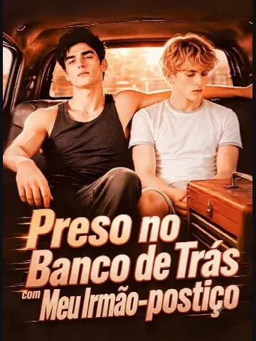 Capa de Preso no Banco de Trás com Meu Irmão-Postiço
