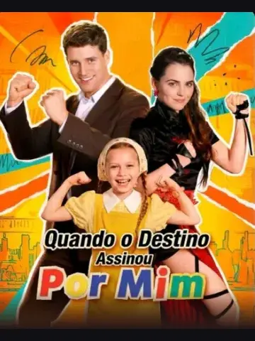 Capa de Quando o Destino Assinou por Min / Vilões, Cuidado: Minha Mamãe Bate Forte / Villains Beware My Mommy Punchers Hard