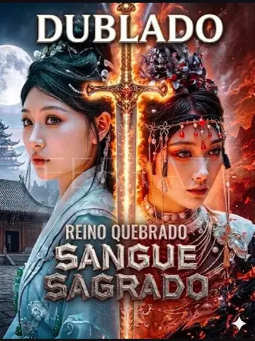 Capa de Reino Quebrado Sangue Sagrado