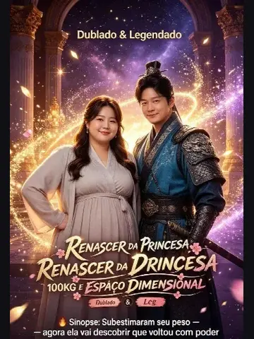 Capa de Renascer da Princesa: Renascer da Drincesa 100kg e Espaço Dimensional