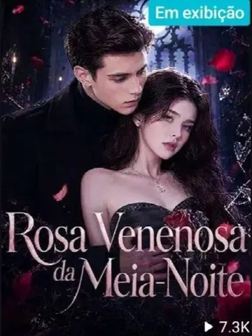 Capa de Rosa Venenosa da Meia-Noite