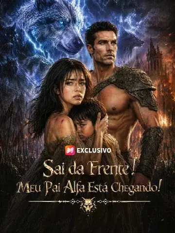Capa de Sai da Frente! Meu Pai Alfa Está Chegando!