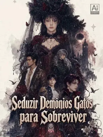 Capa de Seduzir Demônios Gatos para Sobreviver