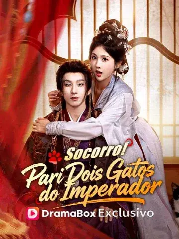 Capa de Socorro! Pari Dois Gatos do Imperador (Dublado)