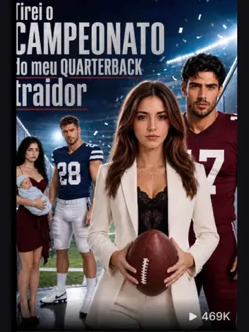 Capa de Tirei o Campeonato do Meu Quarterback Traidor