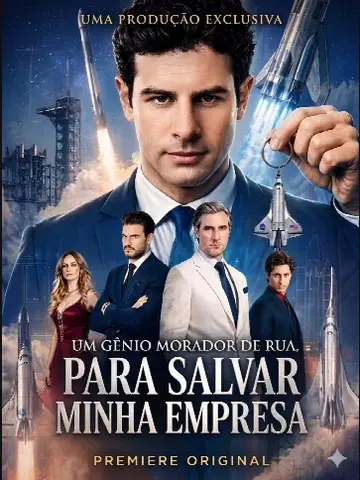 Capa de Um Gênio Morador de Rua para Salvar Minha Empresa